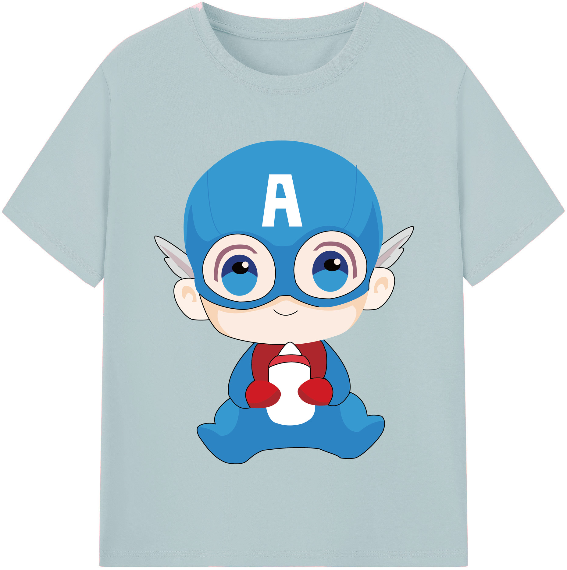 （画像用） アベンジャーズ The Avengers 綿100％半袖Tシャツ（フロントプリント）